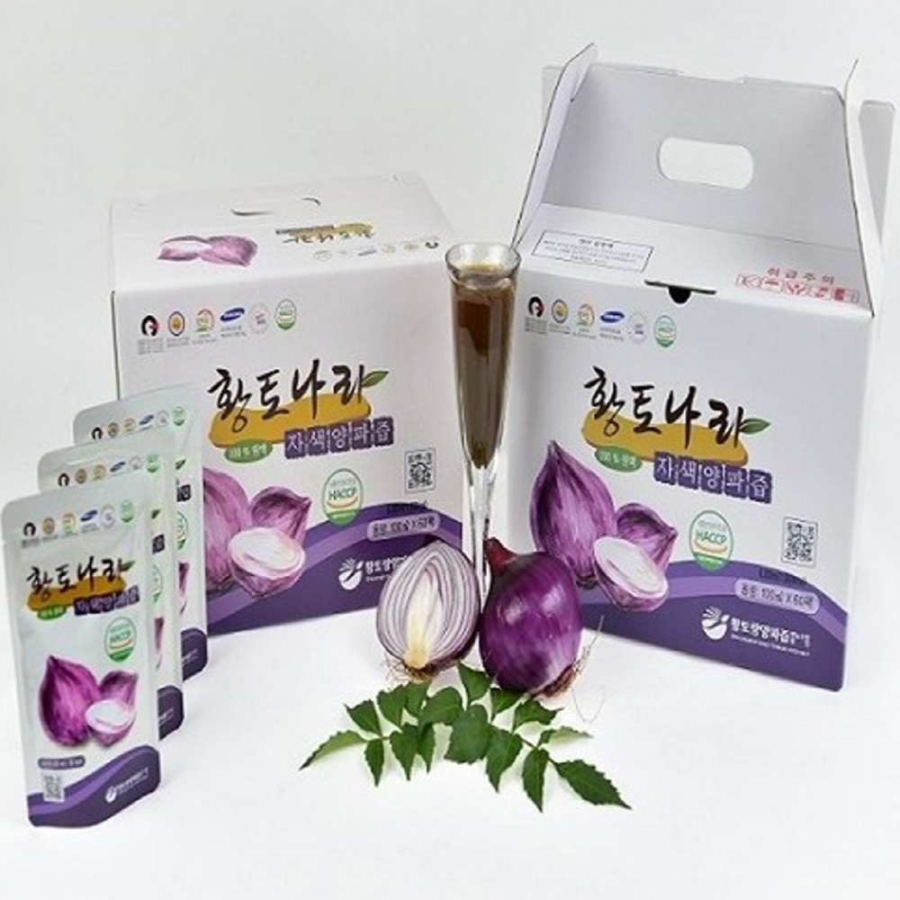 Hwangtonara Red Onion Extract 120 Pack