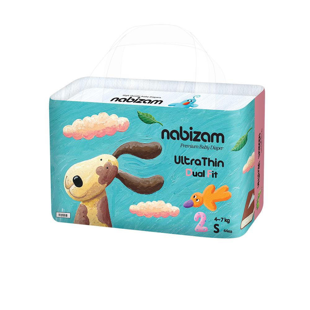 NABIZAM ULTRATHIN DUAL FIT DIAPERS (TAPE TYPE)