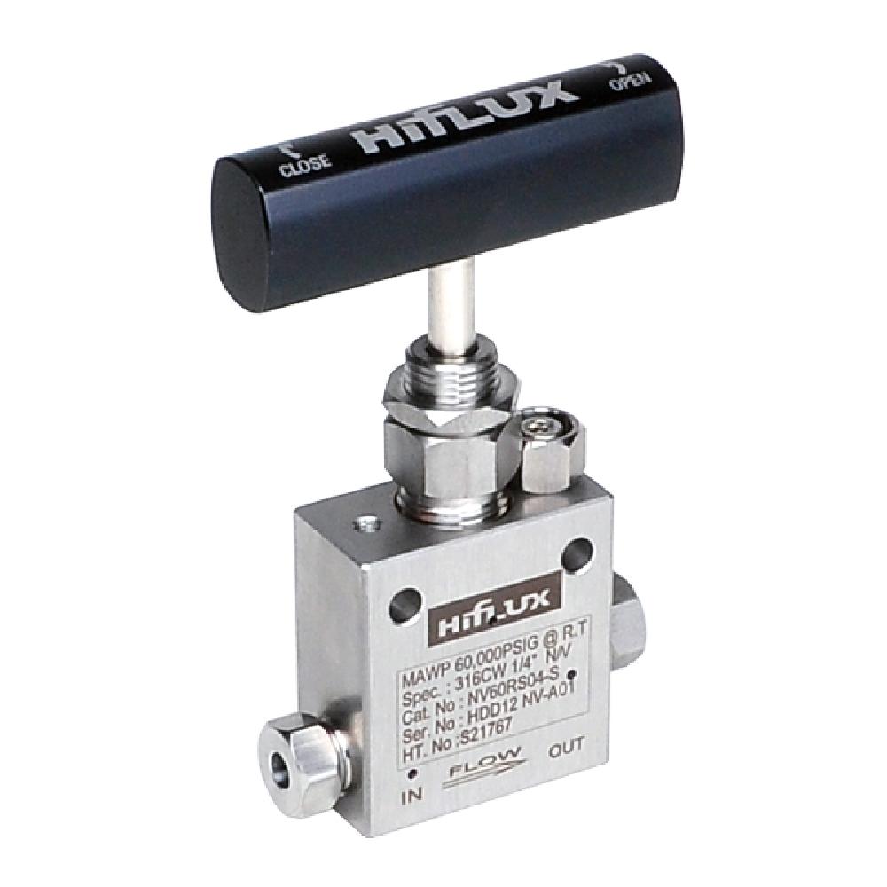 High pressure(HP) Needle Valve 1/4 inch 60000 psig Straight