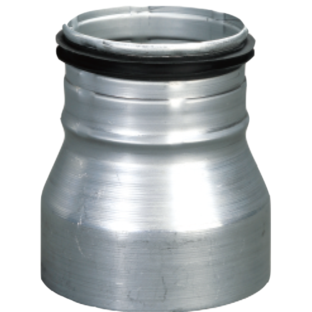 [Spiral Duct] Pipe and Fitting Parts CPT, ETFE Type Flange, Welding, Damper, Reducer, screw conveyor