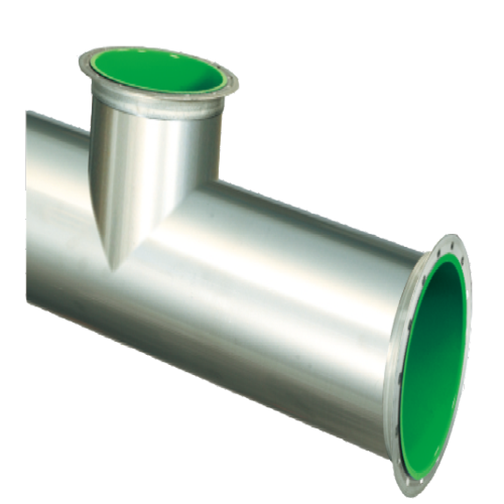 CPT/ETFE Chemical, Heat, Fire Resistant Coated Duct Pipe & Fittings, Lining FM Approval Korea Produc