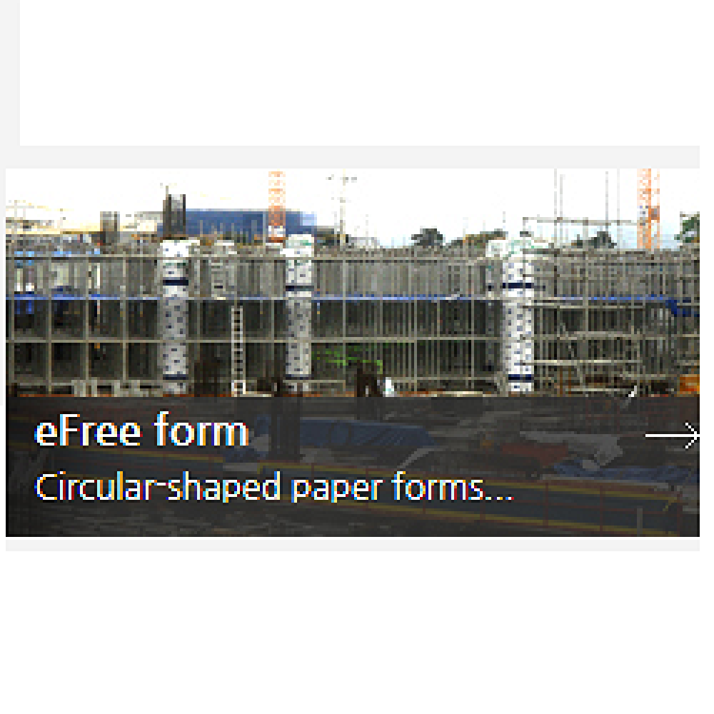 eFree form Construction Method