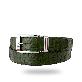 full image YEUNWOO cowhide Crocodile Pattern BELT x Square  Buckle