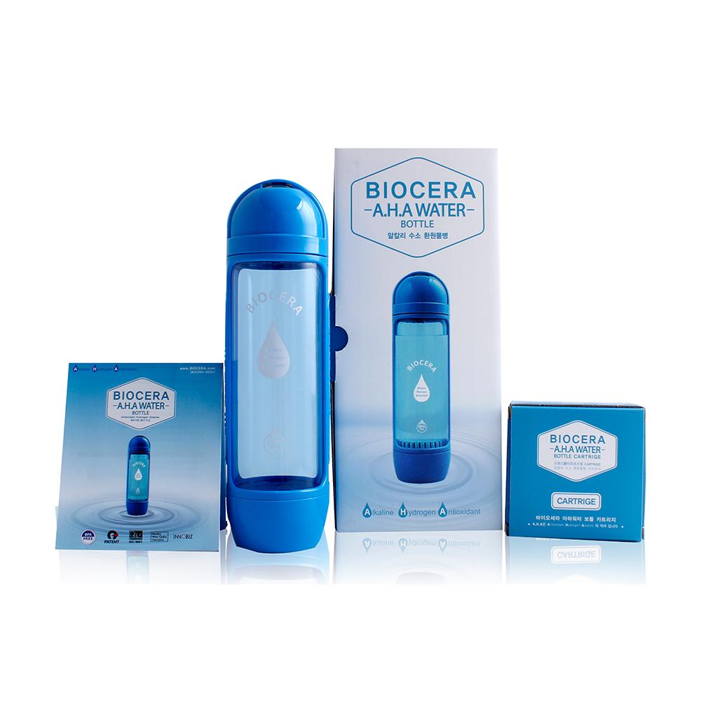 BIOCERA  A.H.A Bottle (Antioxidant Hydrogen Alkaline) for tea, coffee, cooking, tasty drinking water