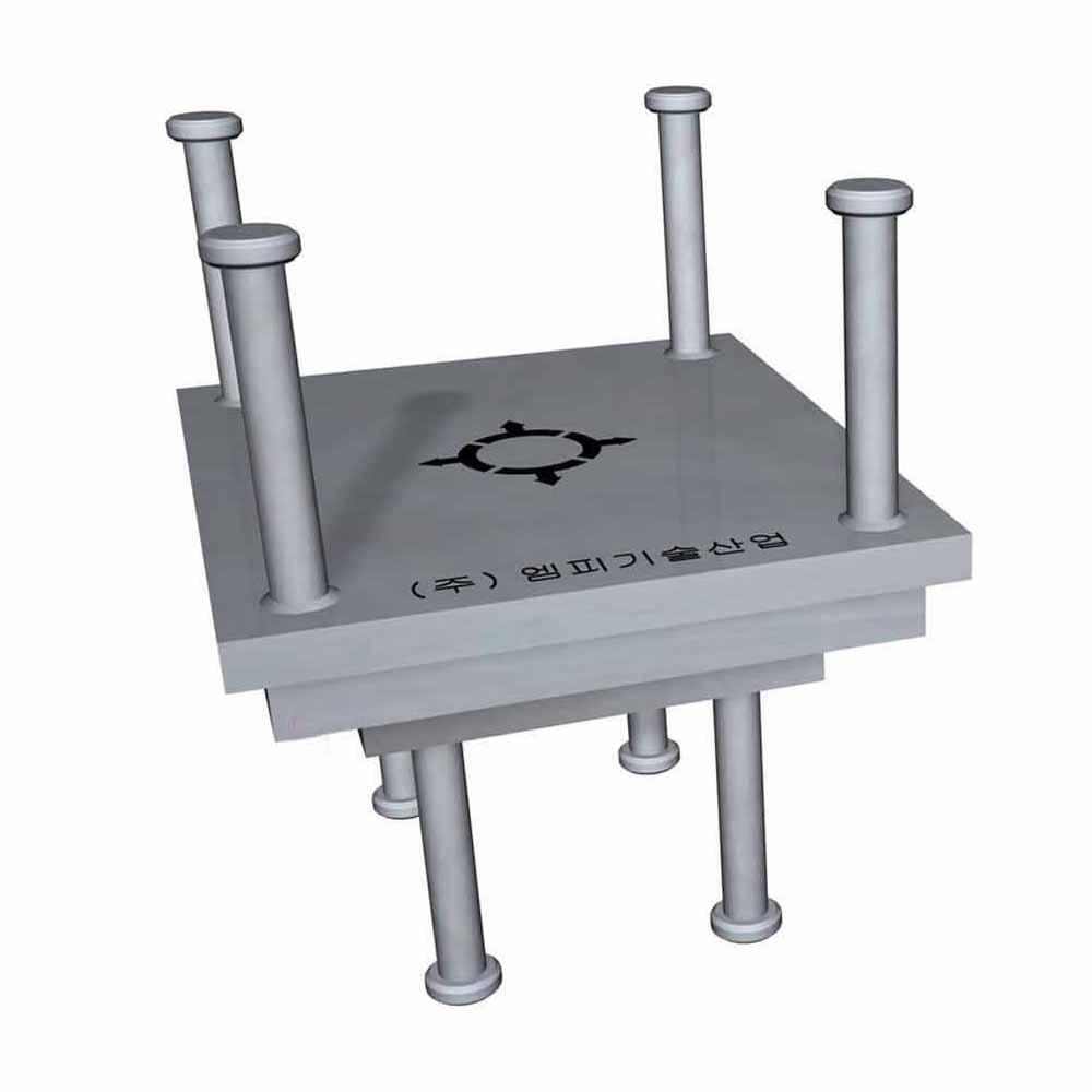 DW Bridge Bearings with easy installation, durable maintenance, easy repairing change made in Korea