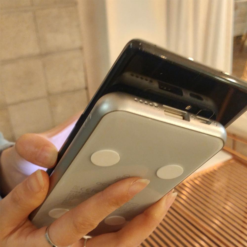 Octocell 5000mAh Wireless Dual USB Quick Charge Power Bank / Pink Color