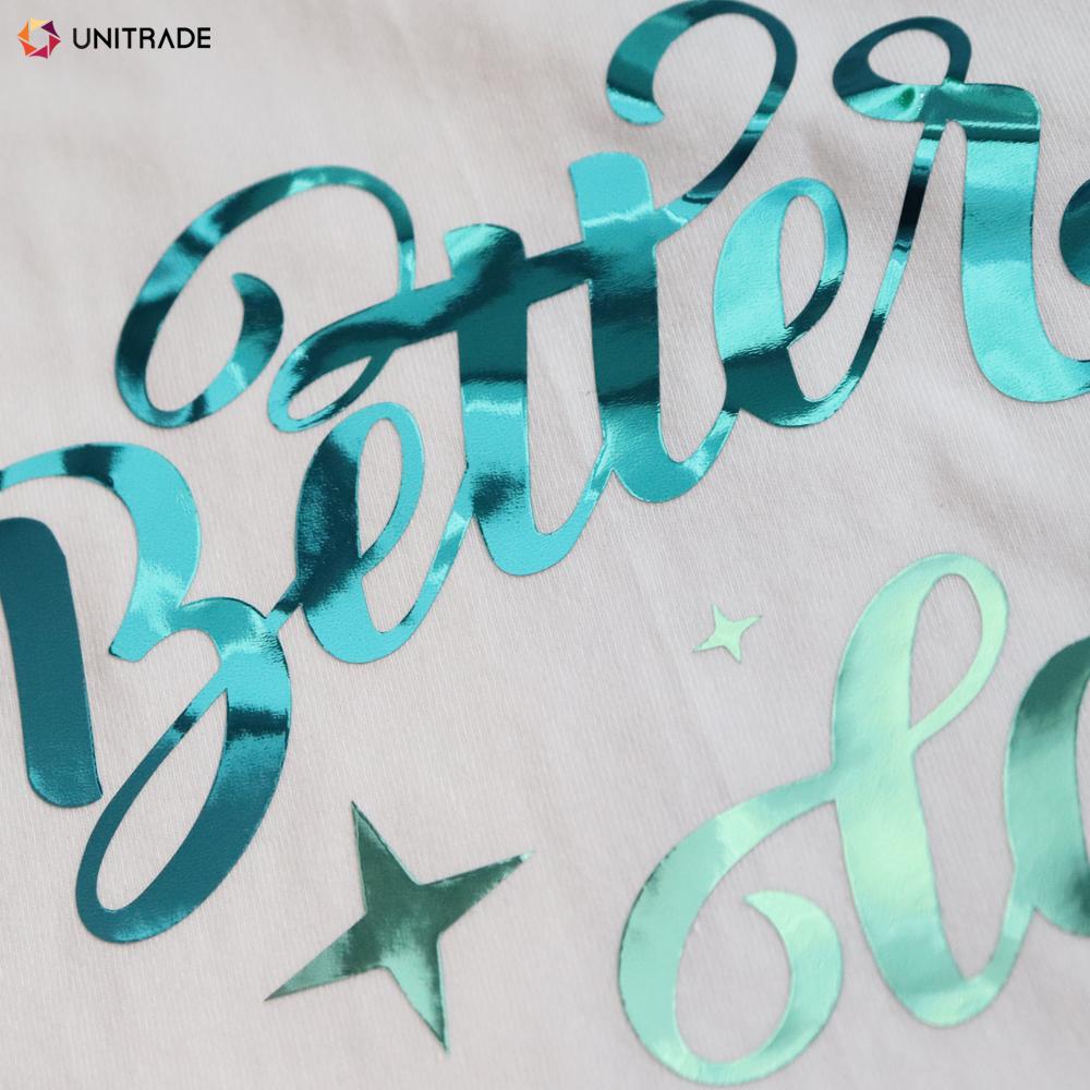 Metallic: Mirror-like metallic finish HTV