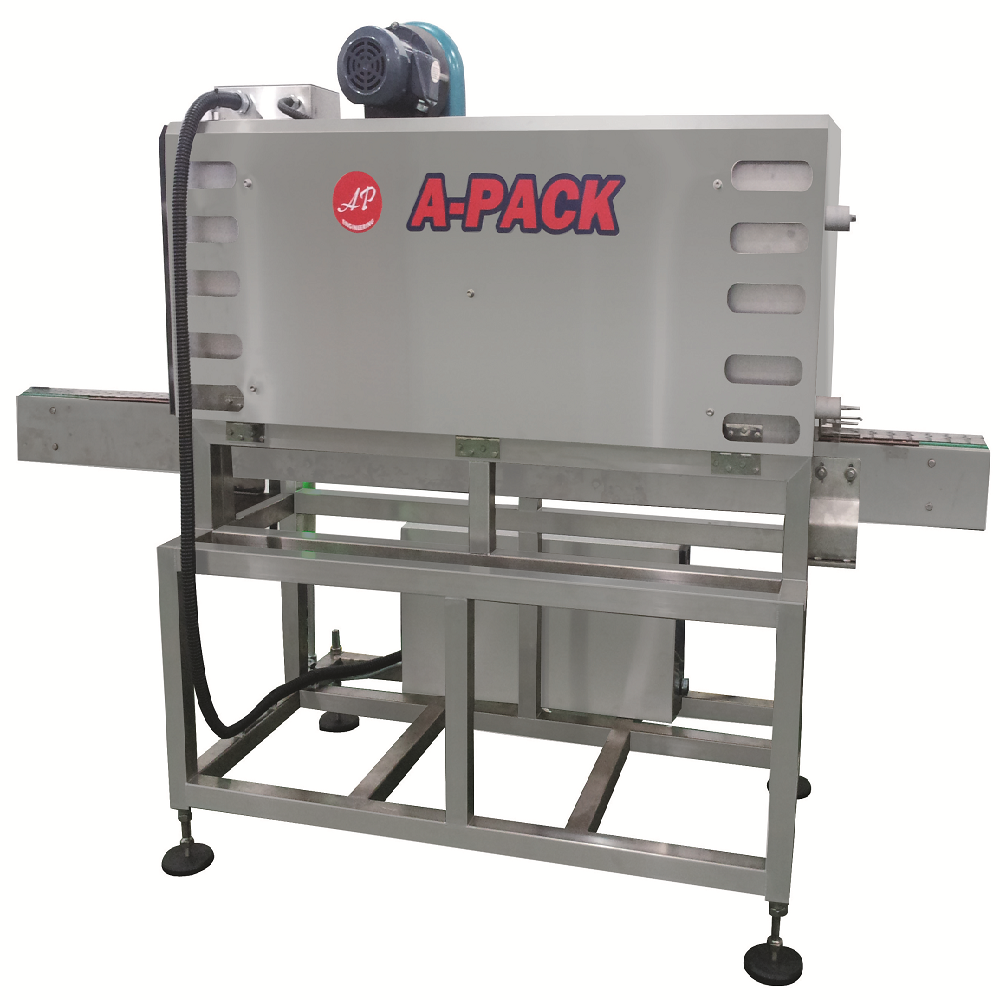 Shrink Sleeve Labeling Machine,Tear Tab Cap Sealing Machine, Shrink Steam & Heat Tunnel