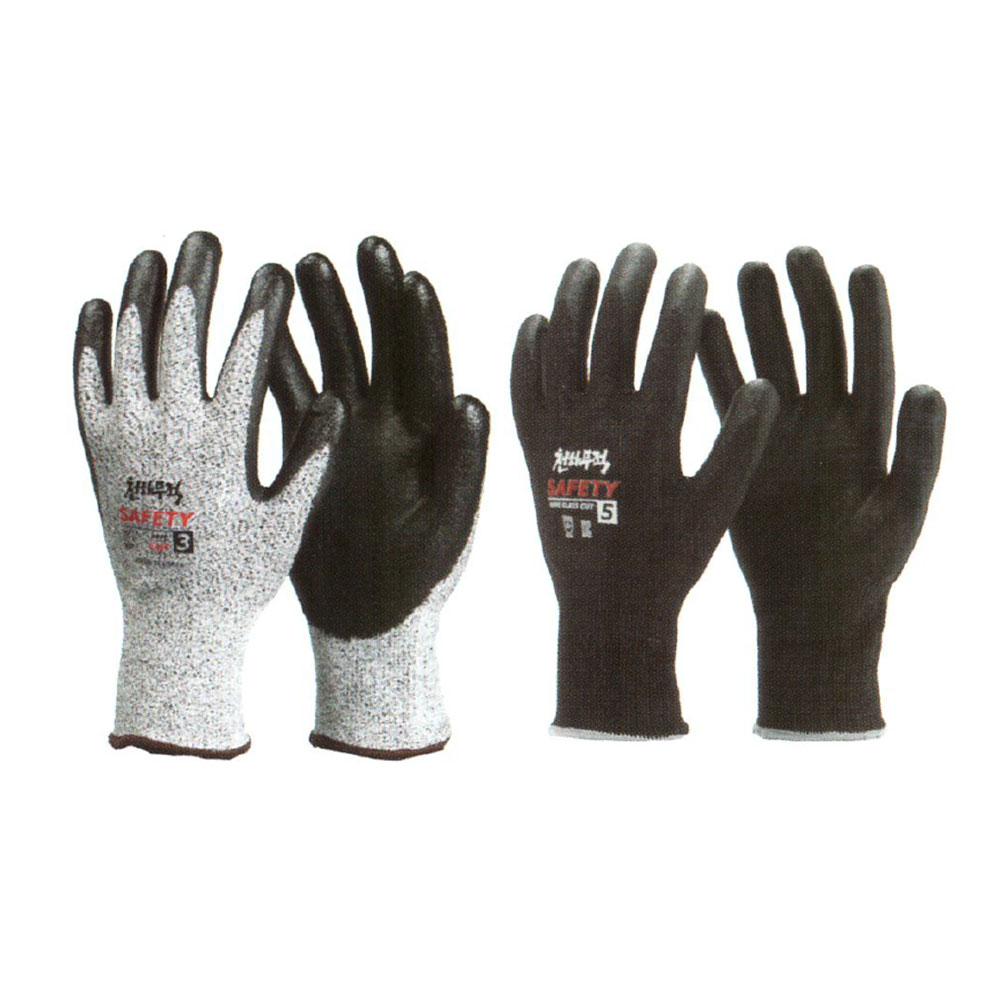 NBR COATED GLOVES(HPPE)