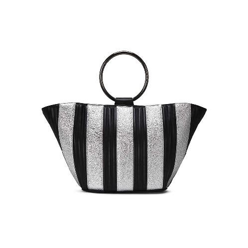 NUBI RIPE TOTE_black silver