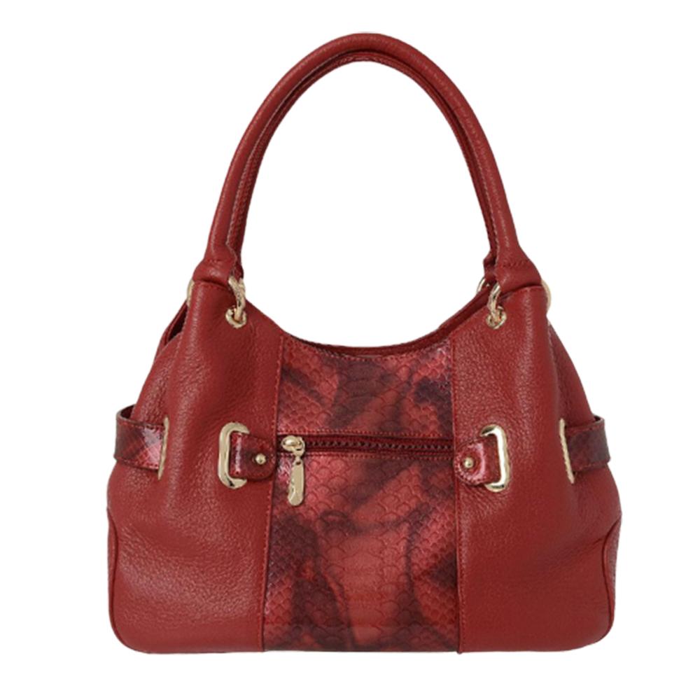 cowhide patternpoint shoulder bag