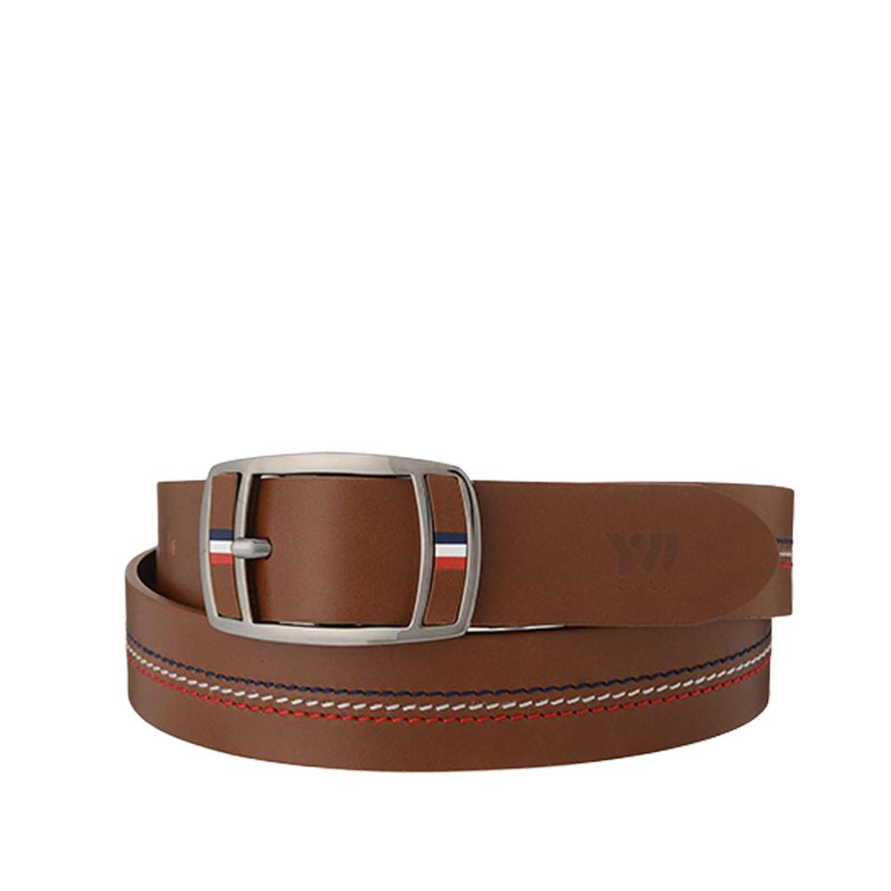 YEUNWOO Natural cowhide Color Stitch Golf BELT