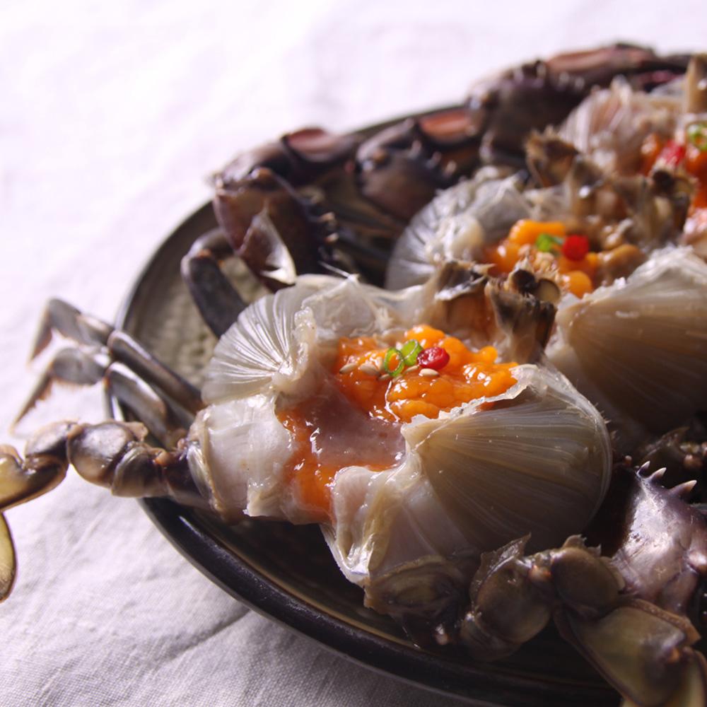 Soy Sauce Marinated Crab