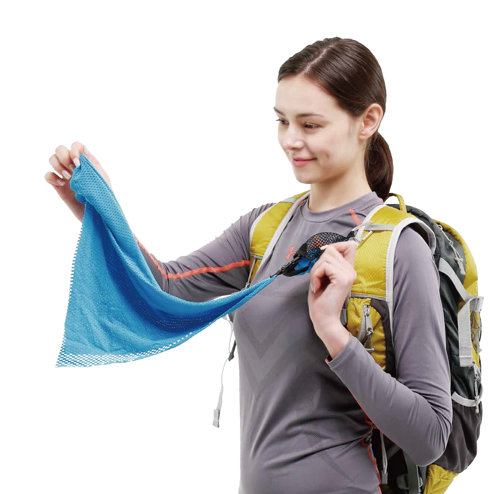 N-rit Campack Cool, Hand towel, Anti-bacterial, Cool towel