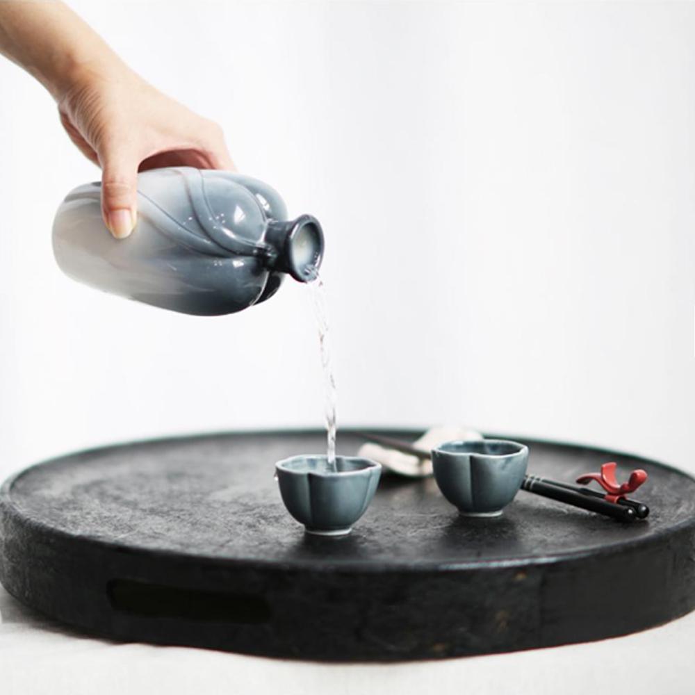 HELLOASSI Satto pottery wine vase