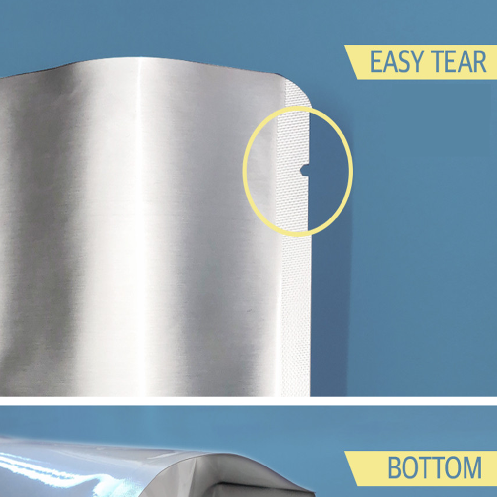 Stand up Retort Pouch no.4 made of Aluminum, Glass, Metal for food storage BPA Free by hpm global