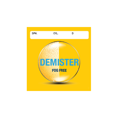 Demister (Anti-fog) lens