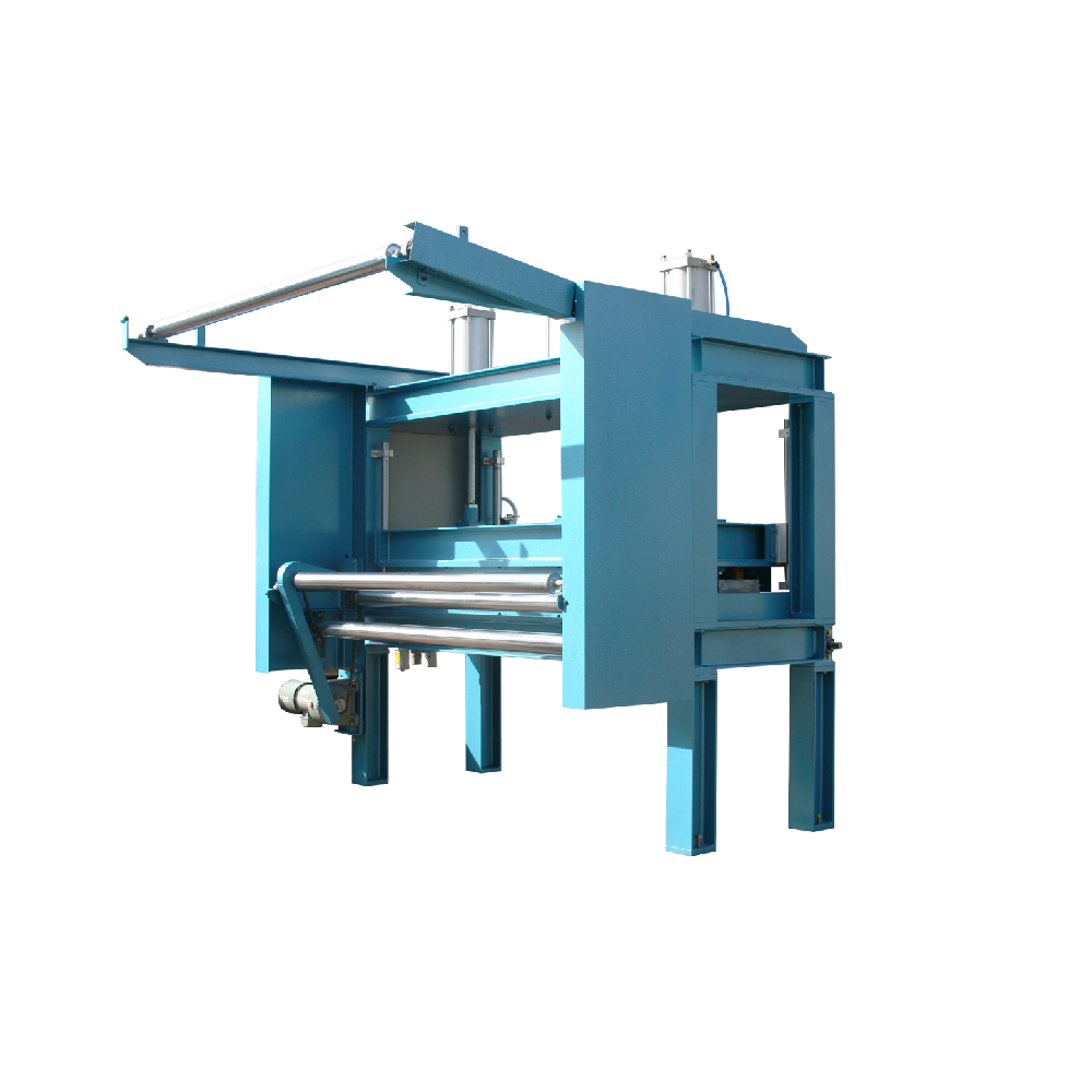 Korean Roller Embossing Machine Manufacturer, Press Embossing Machine (Air Pressure Type)