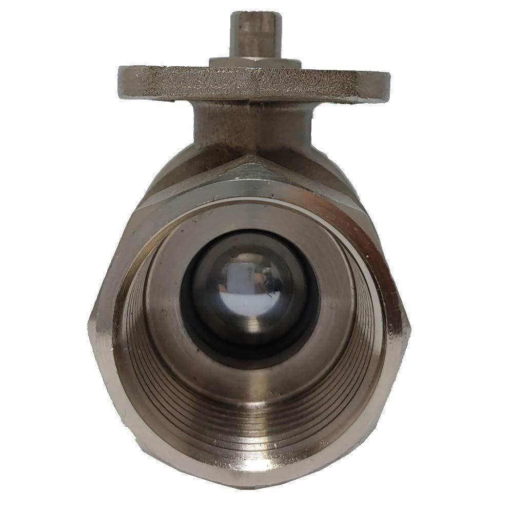 2 Way Ball Valve for Motorized Actuators - 1 1/4" Ball Valve
