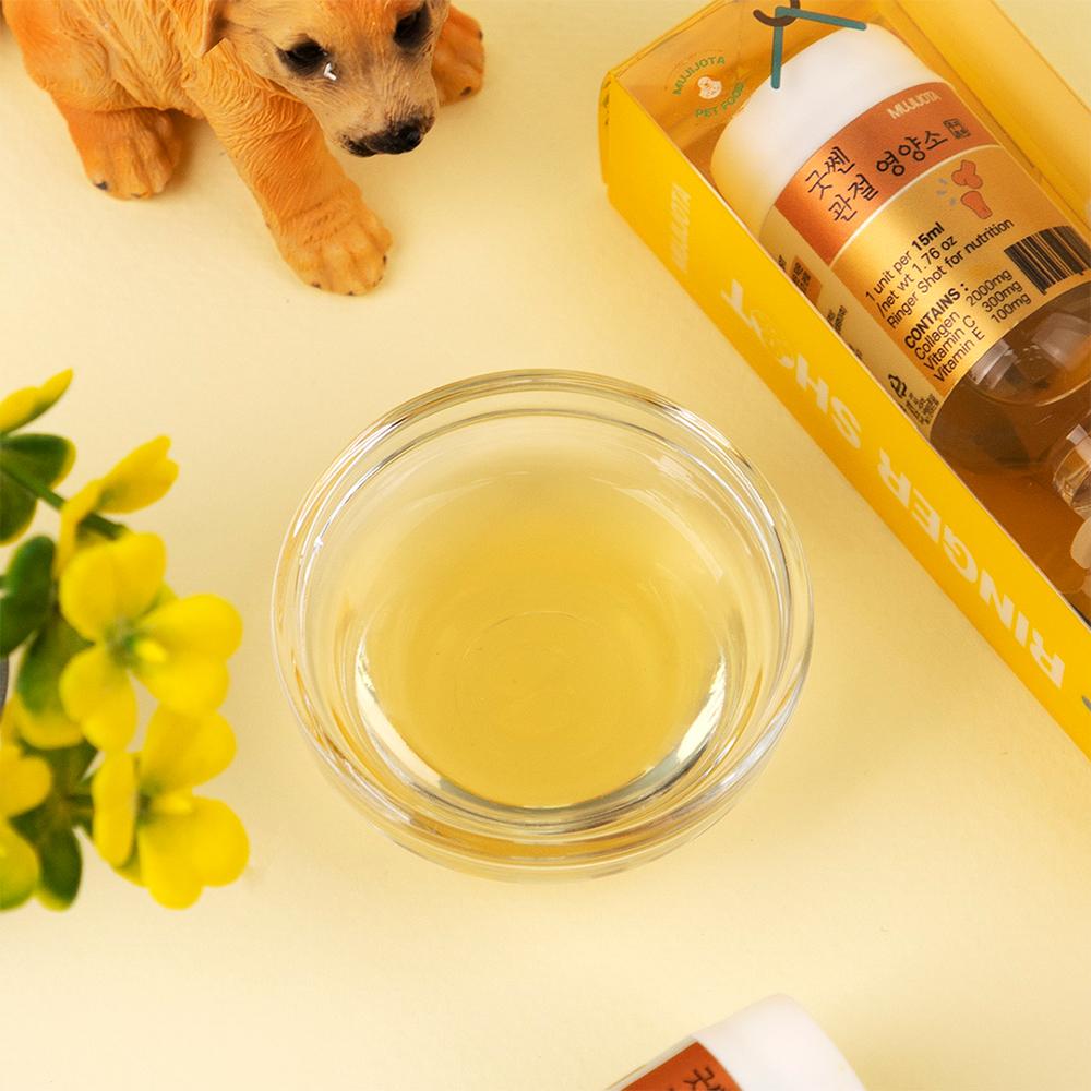 Mujijota Joint Support 1.76 oz Pet Joint Supplement Nutrition 100% Collagen