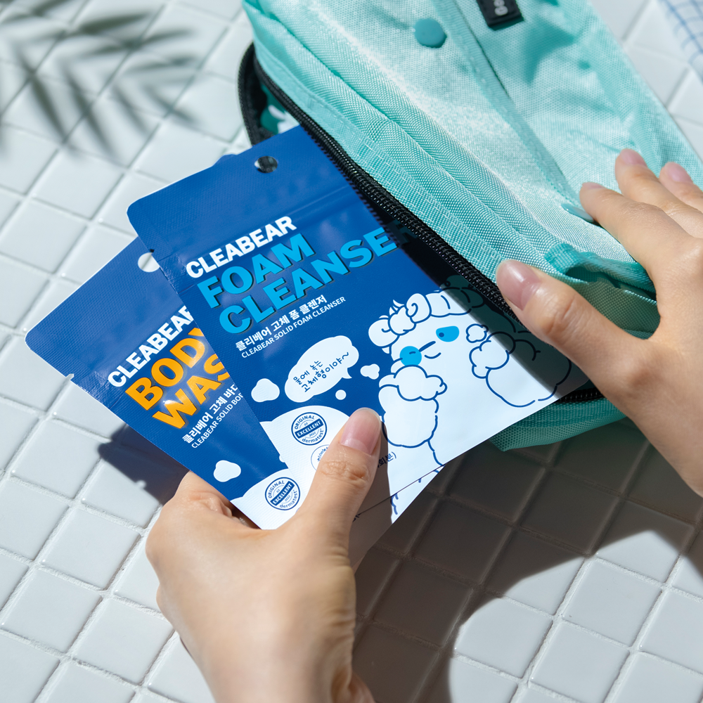 CLEABEAR SOLID FOAM CLEANSER