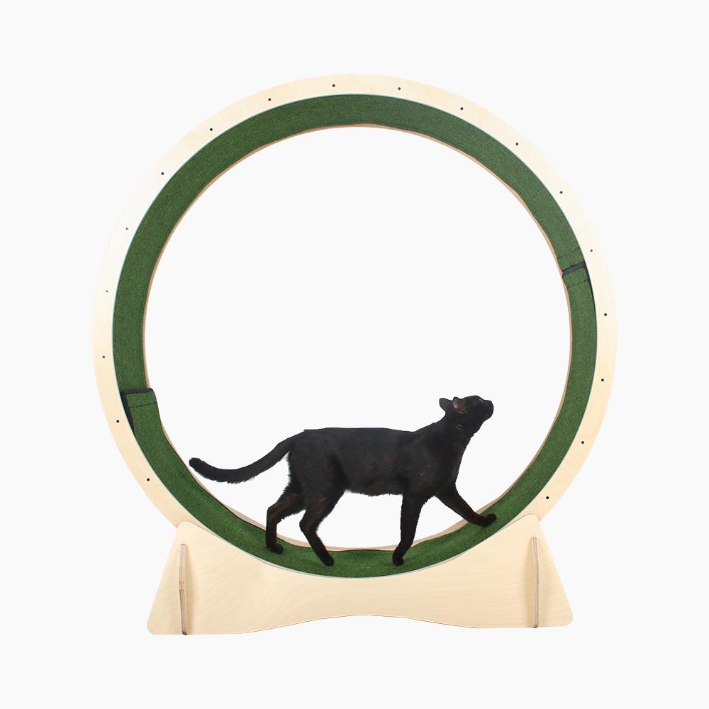 Cat's birch cat wheel -  GRAY