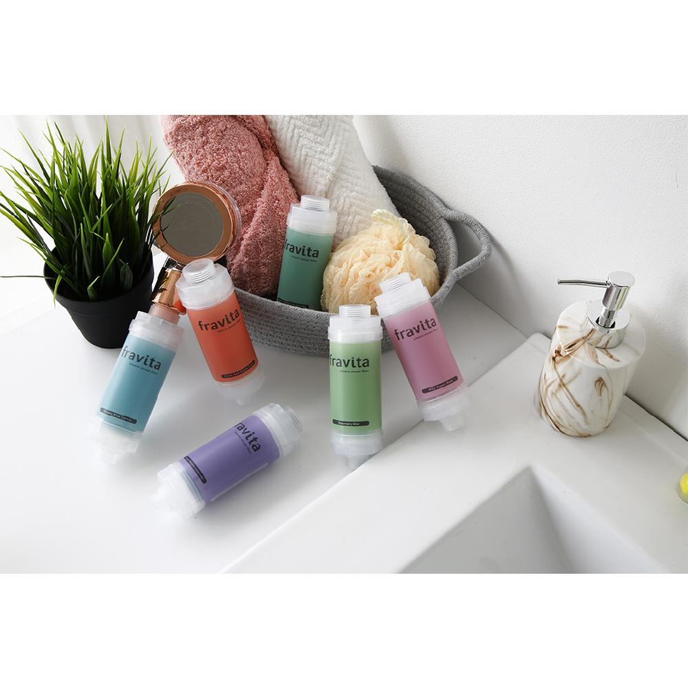Fravita Vitamin Aroma Shower Filter #Genty Iris Musk