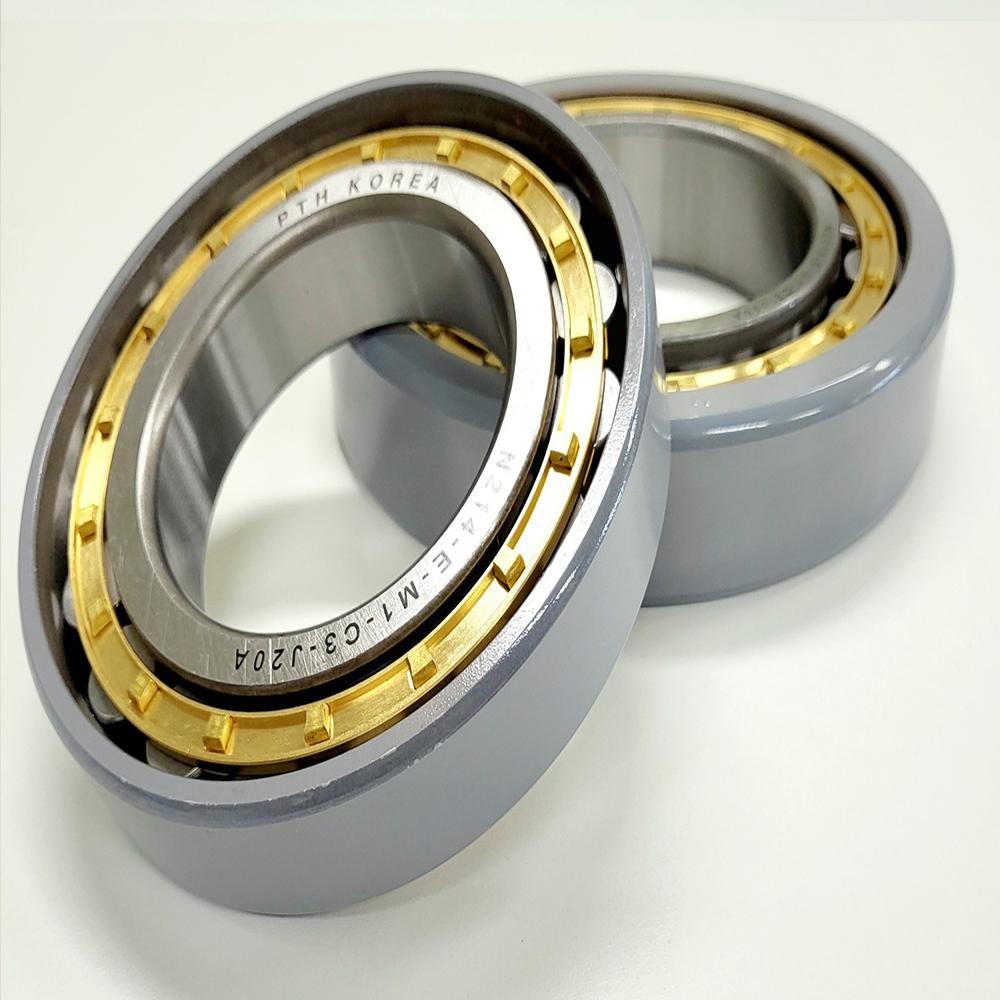 INSULATED CYLINDRICAL ROLLER BEARING MACHINED BRASS CAGE