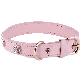 full image Cute_PU Leather Collar with Rhinestone Diamond