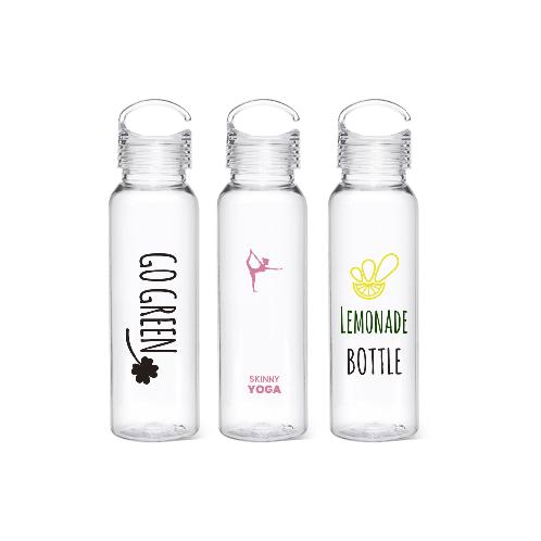 New Bio Ecozen Plastic Water Bottle with half handle lid OEM made in Korea - 500ml