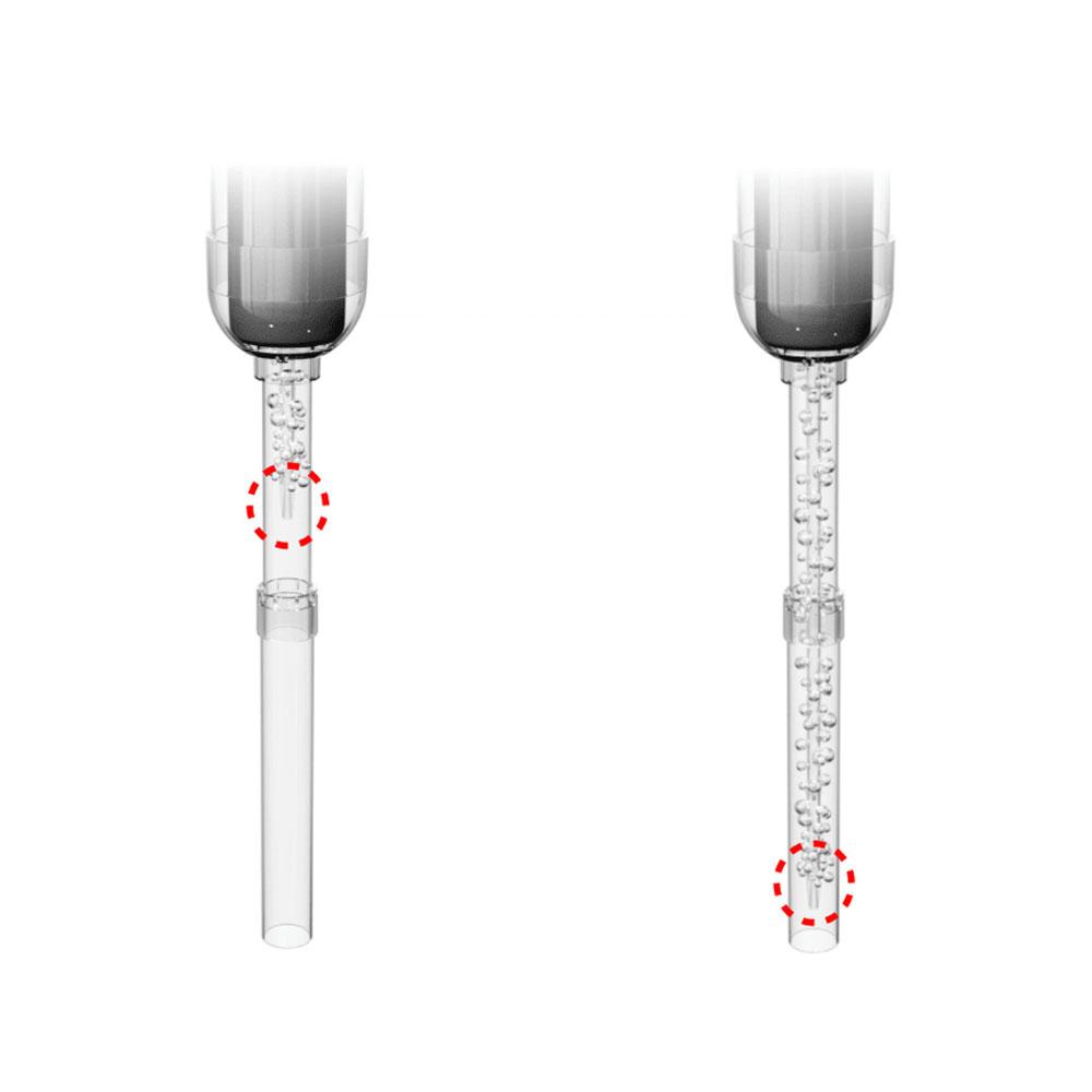 iruzio aquarium cleaner 2in1 M set Aquarium Cleaner Fishbowl House Plum Plum Filter Pipe Set