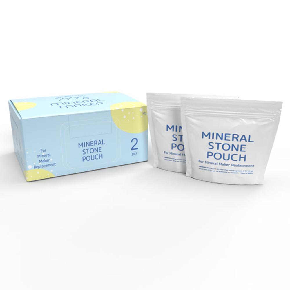 Mineral water purifier bottle stone package