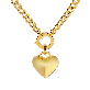 full image Metal Heart Necklace