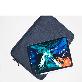 detail image5 FLUX  laptop pouch slim canvas for 13 inch  and 15 inch  (gray, navy)