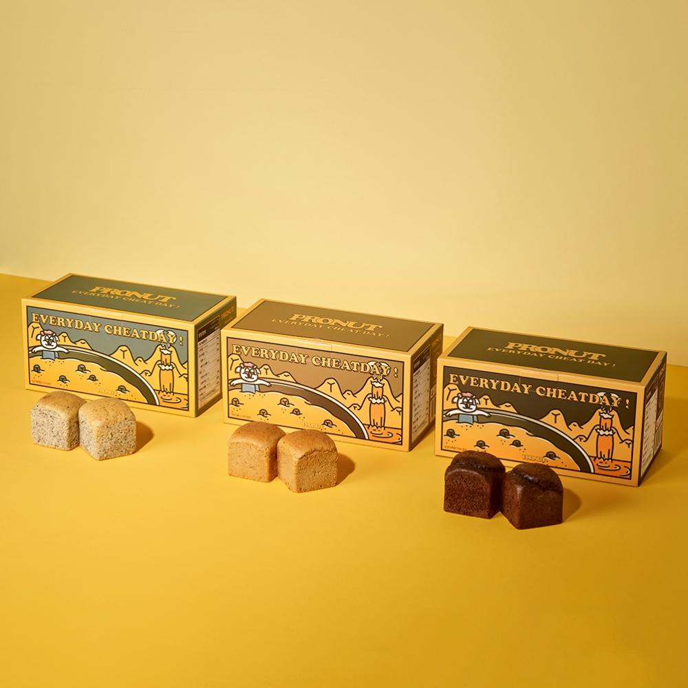 Protein Pound Cake (3 flavors : Cacao, Espresso, Black sesame)