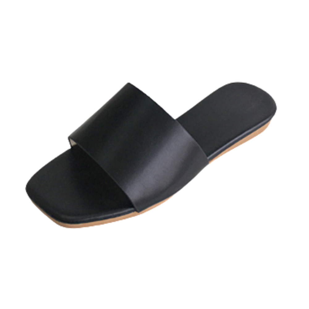 Holly Basic Slippers black