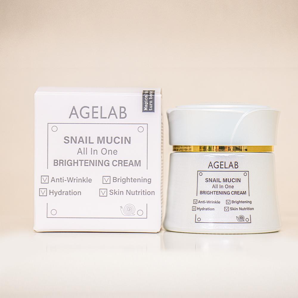 AGELAB Snail Mushin All In One Brightening Cream