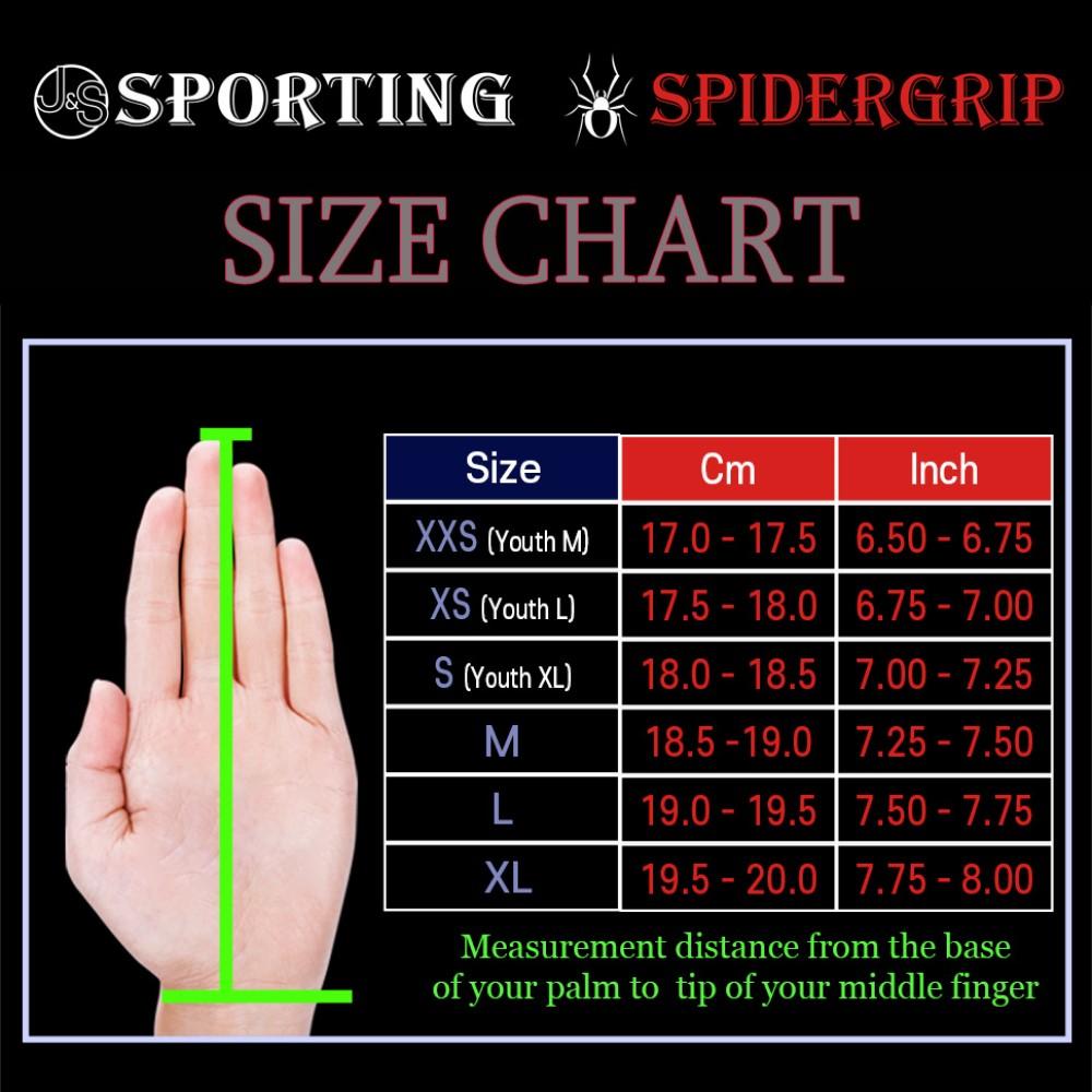 SPIDERGRIP NONSLIP BATTING GLOVES