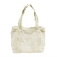 full image [SLF] Canvas shoulder bag beige - bag - canvas - beige - 36*27*12cm - 1ea