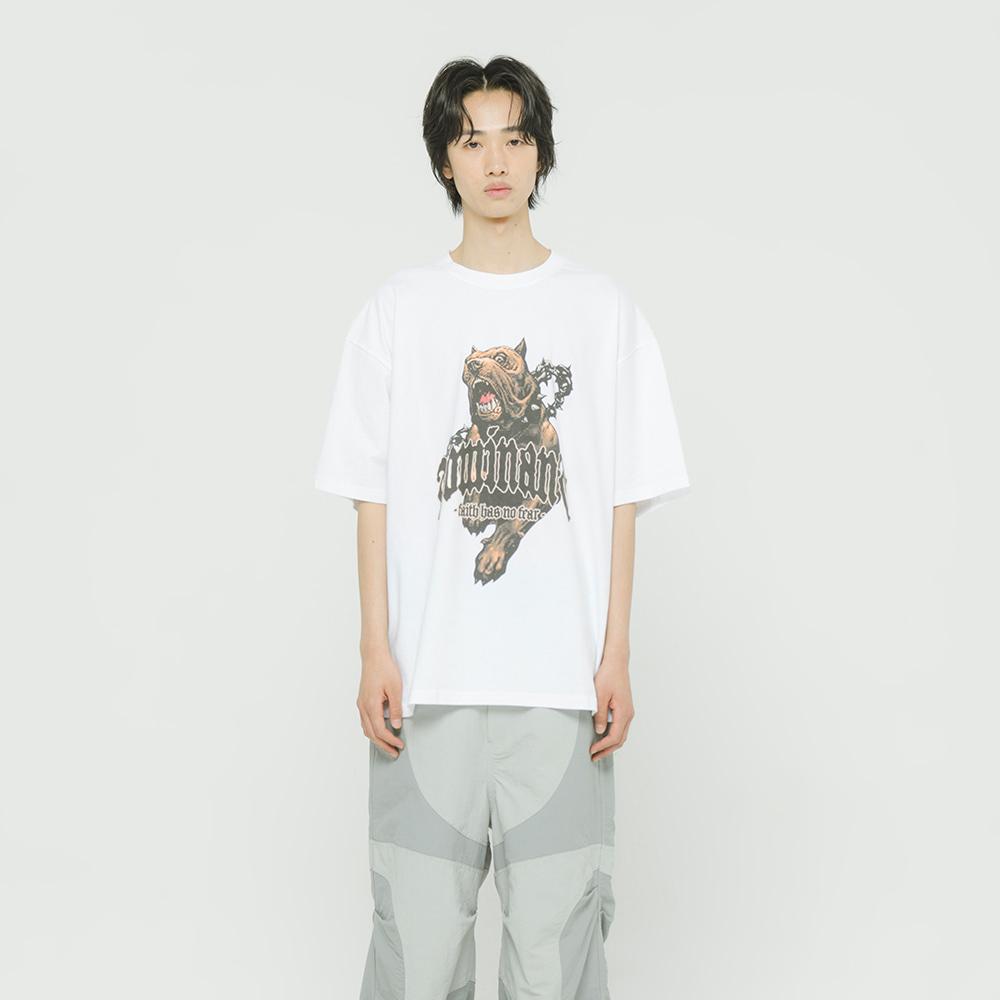 BULLDOG T-shirts WHITE