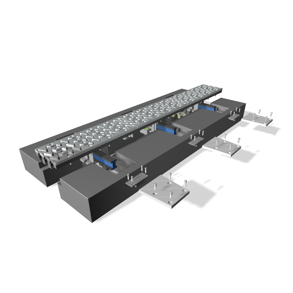 [EXPANSION JOINT for Bridge] Mosaic Finger Rail Replacement System | DBHRS-FR160 ~ DBHRS-FR800