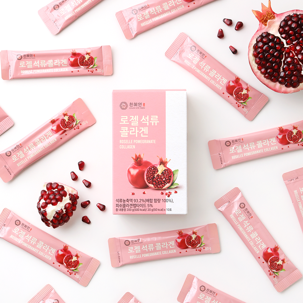 Roselle Pomegranate Collagen Jelly