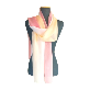 full image Ombre   Pink  silk   scarf