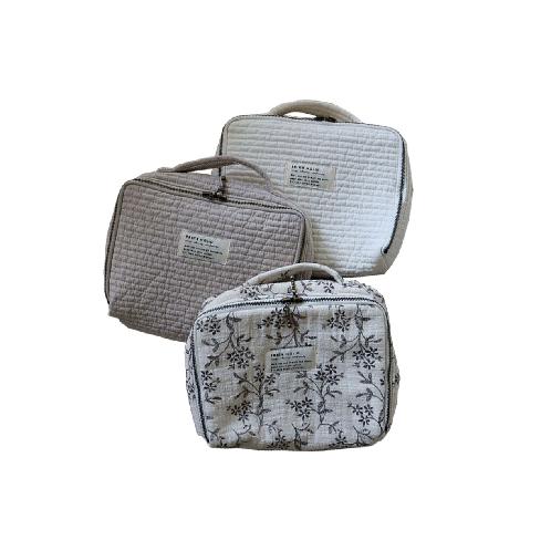 Trick Holic Original 2 way Trunk Zipper Pouch | cosmetic pouch,ravel pouch,pouch hand bag