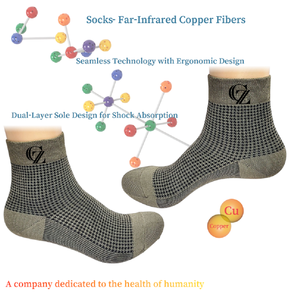 Far-infrared Toe Socks