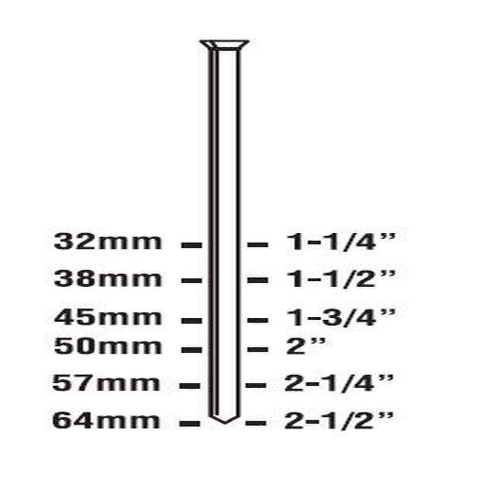 16 Gauge Angle Finish Nails (20 Degree)