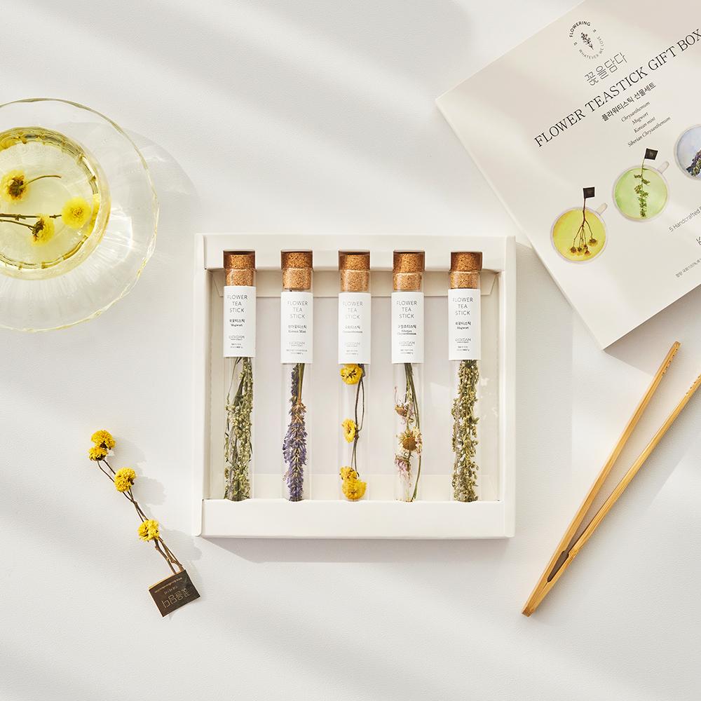 Combination Flower Teastick Gift Set