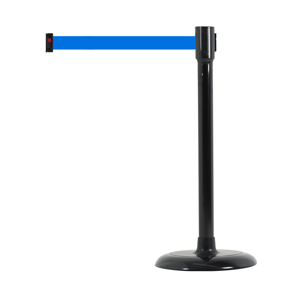 Slow Retractable Belt Stanchion (BS-BK)